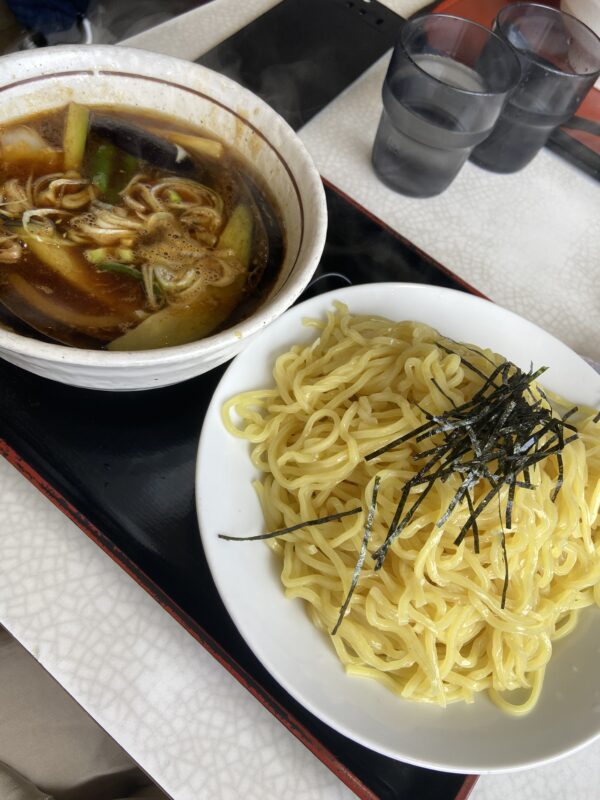 肉ナスつけ麺
