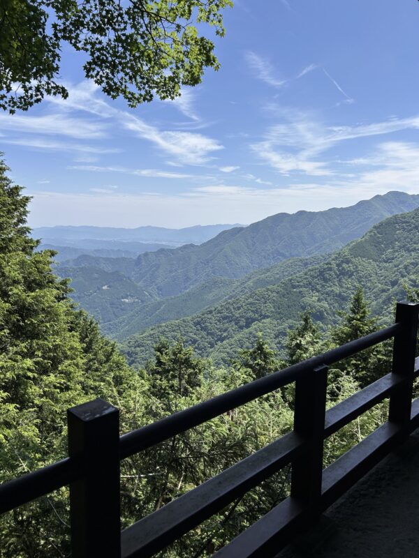 三峯神社　展望台