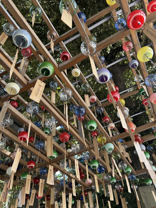 川越氷川神社の風鈴