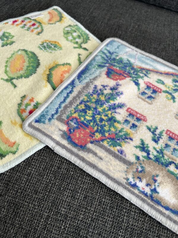 アーンジョーのシェニール織ハンカチ