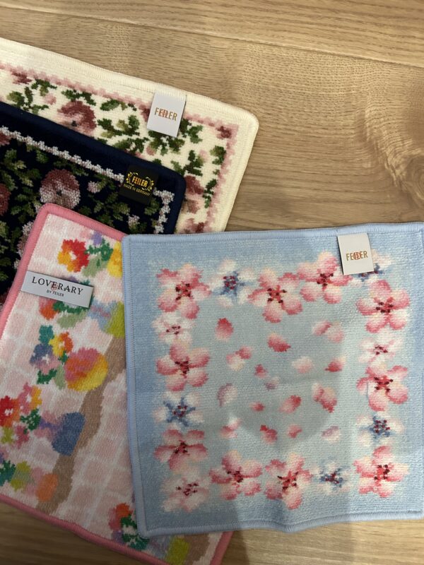 フェイラーのアウトレットで購入したハンカチ