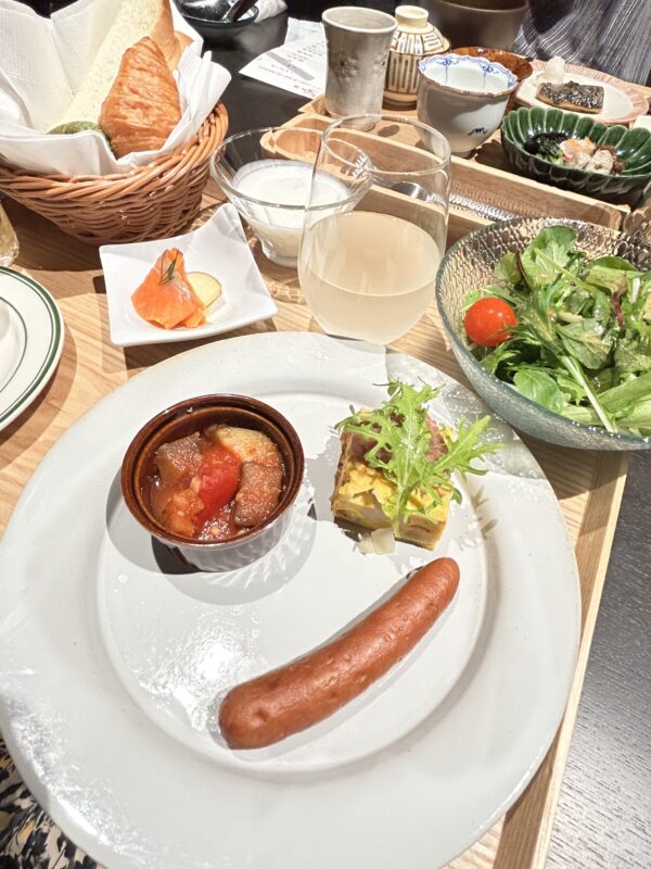 星野リゾート 界 草津の洋食朝ごはん