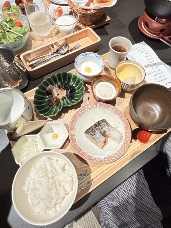 星野リゾート 界 草津の和食朝ごはん