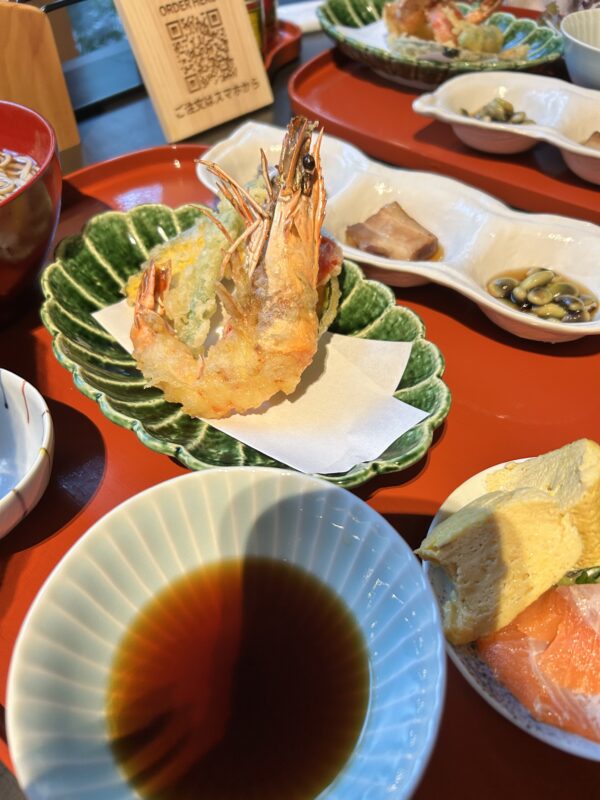 そば割烹SAI 子どもの夕飯